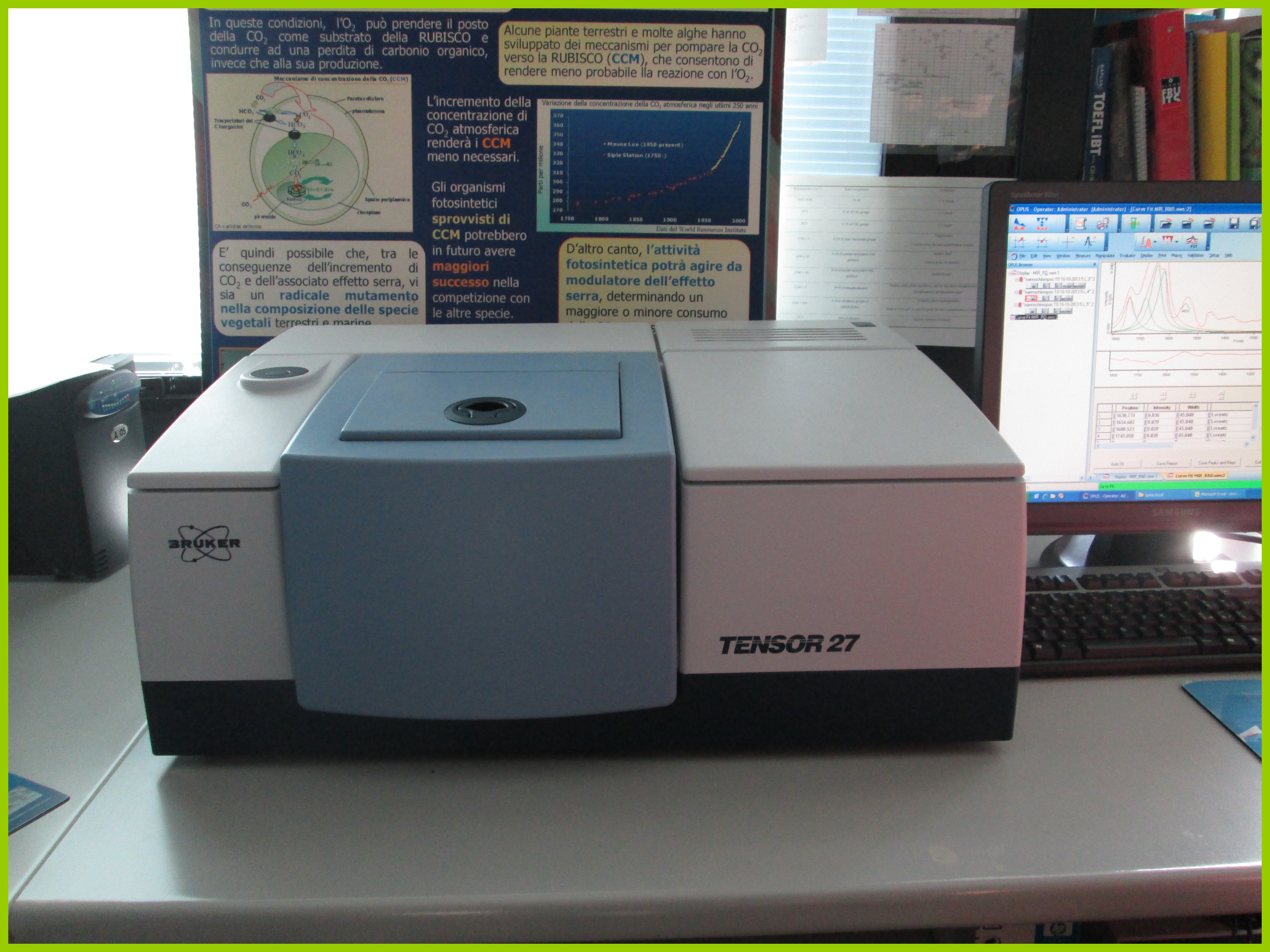 Spettrometro FTIR Tensor 27 (Bruker Optik GmbH)